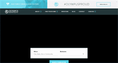 Desktop Screenshot of olympusproperty.com